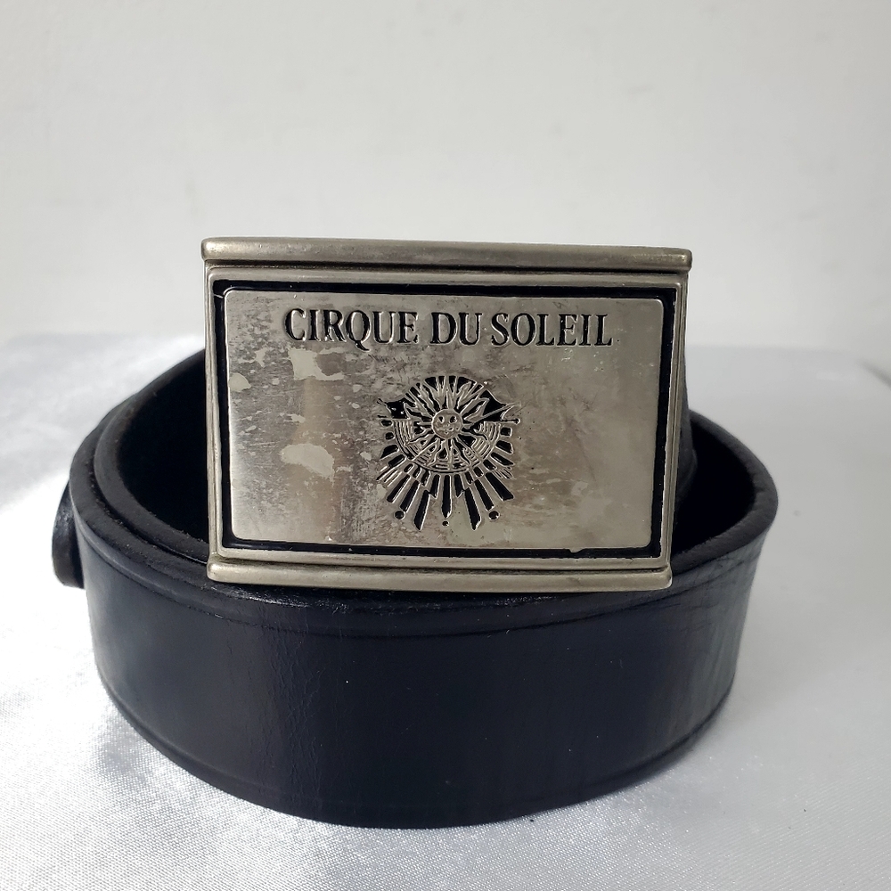 Vintage Cirque du Soleil Genuine Leather Belt
